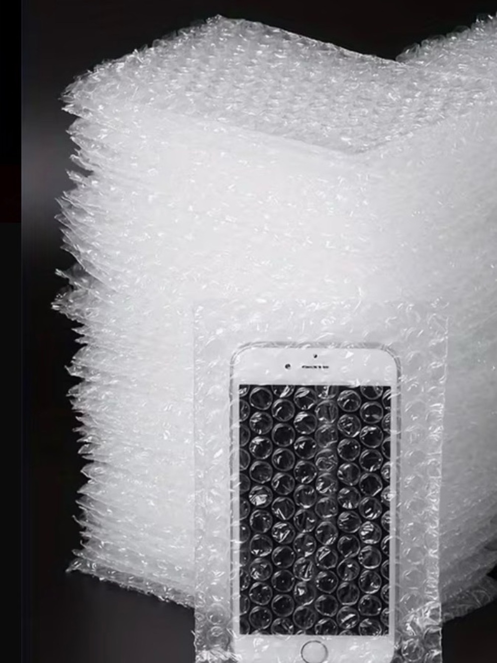 30- 4x6 Universal Bubble Wrap Pouches for - Clear Protective Sleeve
